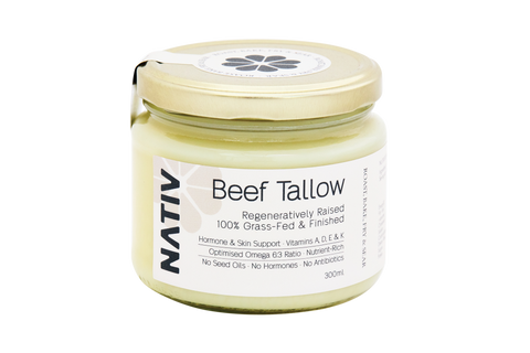 Grass Fed Culinary Beef Tallow